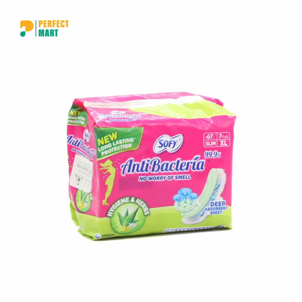 Sofy Anti-Bacteria Sanitary Napkin – 7 Pads