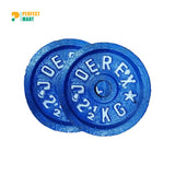 2.5kg Dumbbell Plate 2 Pcs - Blue