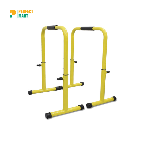 Adjustable High Push Ups Stand and Dips Station ( 48 inch )