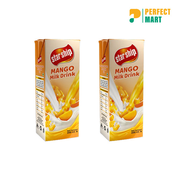 Starship Mango Milk Drink 200ml (Tetra)