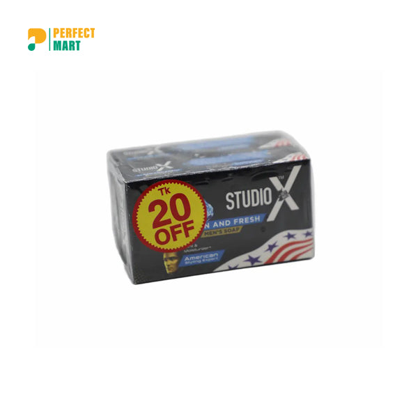 Studio X Clean And Fresh Soap For Men 75g