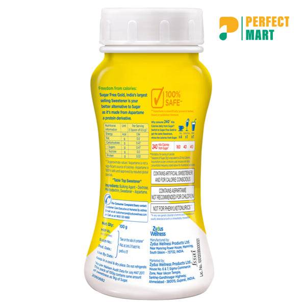 Sugar Free Gold Sugar Substitute Powder 100gm
