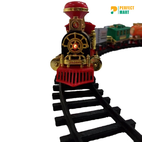 Train and Toy Train Classical Express Train Track Set Toy