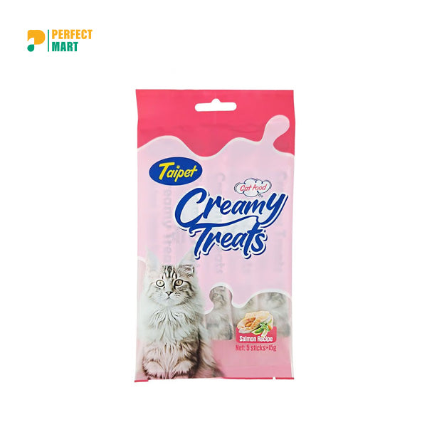 Taipet Creamy Treat Salmon Recipe (5x15g) 75gm