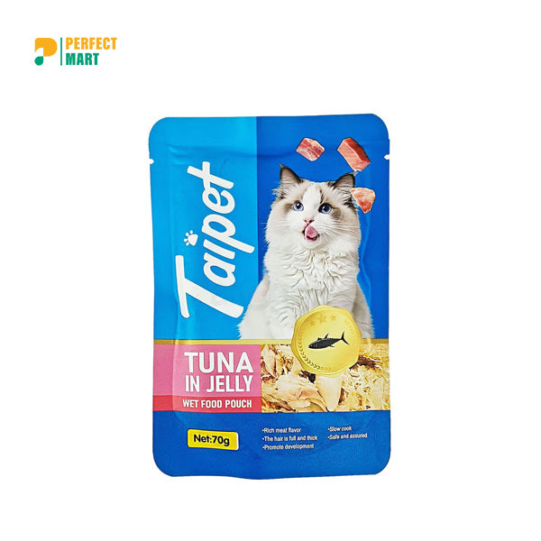 Taipet Pouch For All Cats Tuna In Jelly 70gm