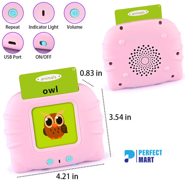 Talking Flash Cards Early Educational Toys