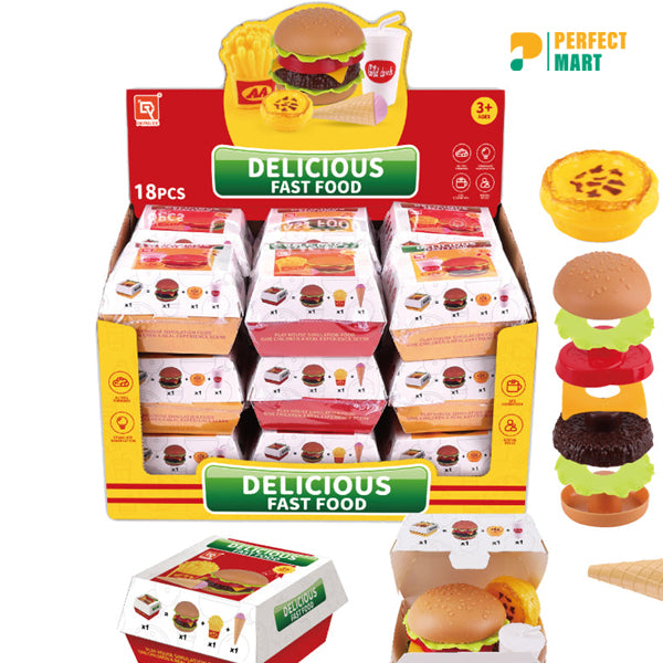 Toy Bliss Delicious Fast Food Playset (185-91), Ages 3 Plus