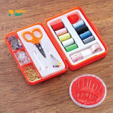 Travel Sewing Box With Color Needle Threads