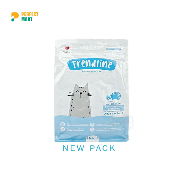 Trendline Sterilised Adult Cat Dry Food Chicken 1Kg