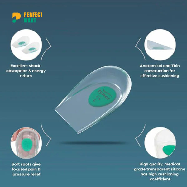 Tynor Heel Cushion Silicone (Pair)