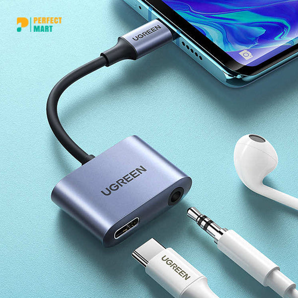 UGREEN CM231 (60164) 2-in-1 USB C to 3.5mm Adapter