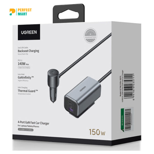 Ugreen Nexode Car Charger Gan 150w EC706 (35027)