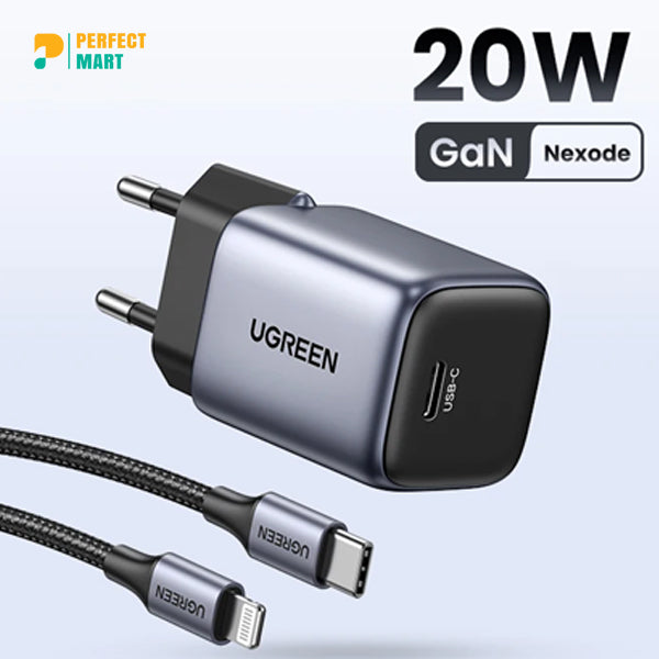 Ugreen Nexode Mini 20w Gan Fast Charger CD318
