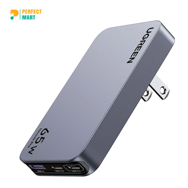 UGREEN Nexode Pro 65W 3-Port GaN Ultra Slim Fast Charger 15817