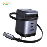 Ugreen X606 Nexode 100W GaN USB C Retractable Charger