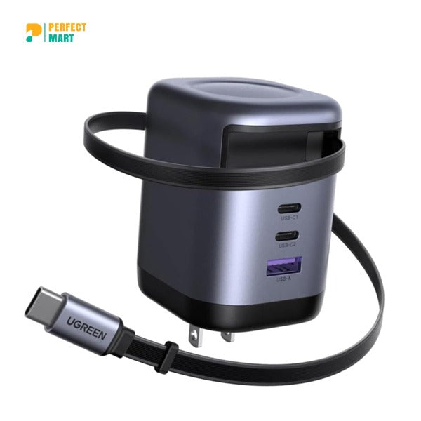 Ugreen X606 Nexode 100W GaN USB C Retractable Charger