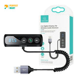 USAMS SJ503 Car Digital Display FM Audio Receiver