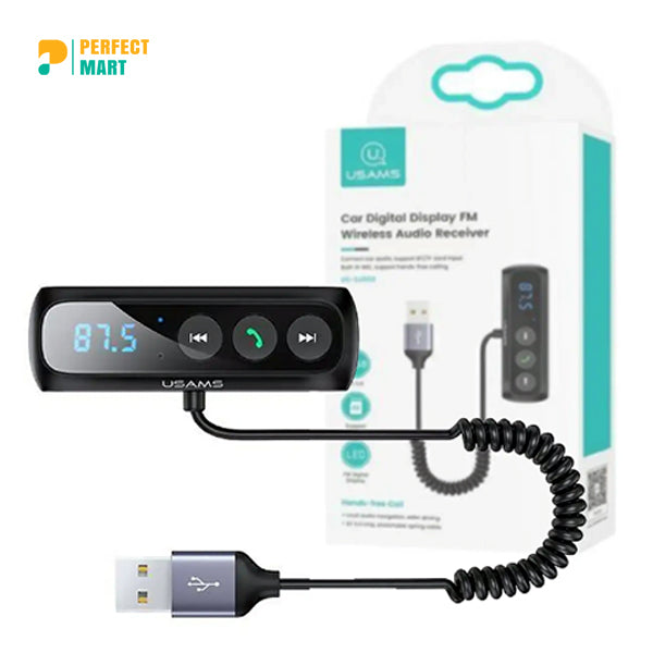 USAMS SJ503 Car Digital Display FM Audio Receiver