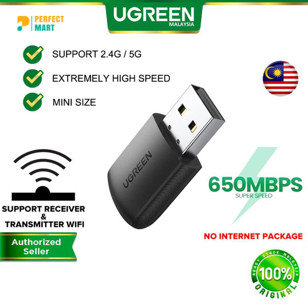 Ugreen CM762 (AX900) USB WiFi 6 Adapter