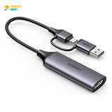 Ugreen USB/USB-C TO 4k HDMI Video Capture Card (40189)