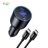 Ugreen 130W Fast Quick Car Charger USB Type C CD293 (90413)