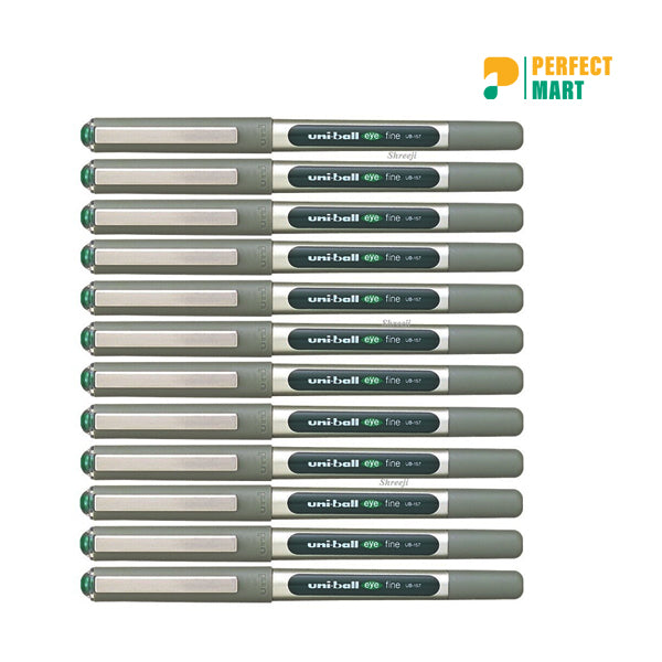 Uni-Ball Eye Fine Ball Pen Green Ink (1 Pcs) - UB-157