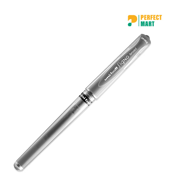 Uni Ball Signo Ball Pen Silver Ink - (1Pcs) UM-153