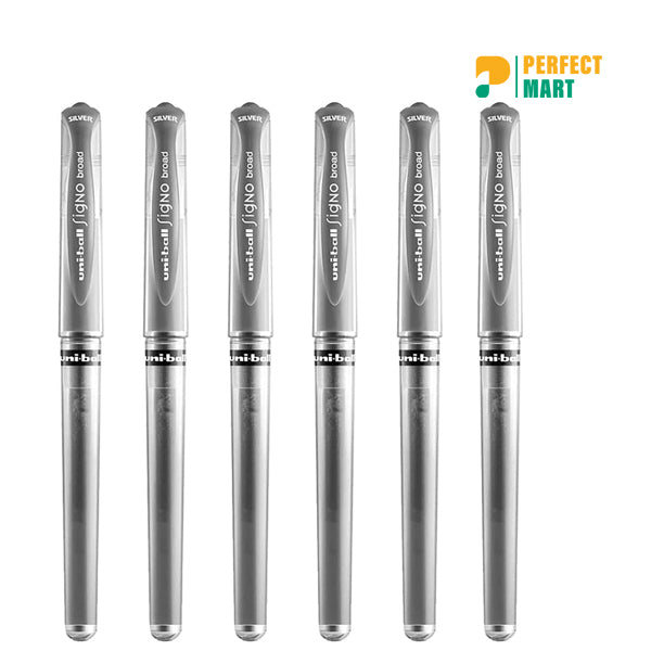 Uni Ball Signo Ball Pen Silver Ink - (1Pcs) UM-153