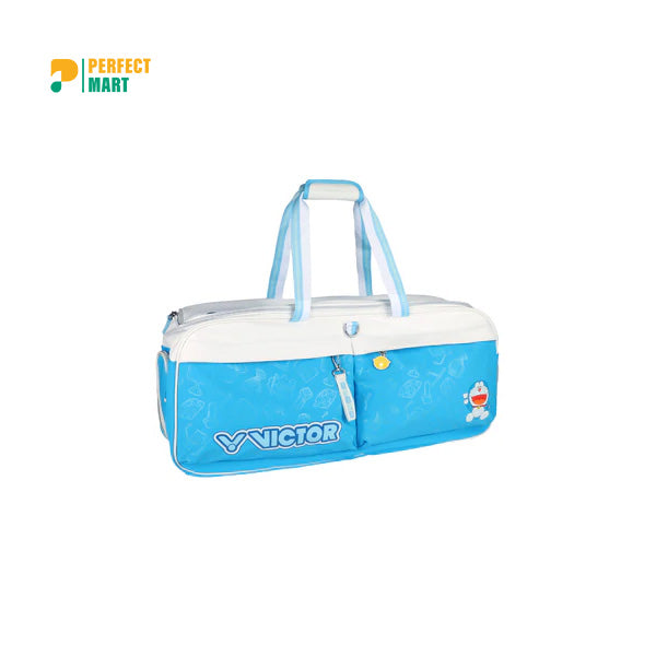 VICTOR Doraemon Rectangular Bag [White-Hawaiian Blue]