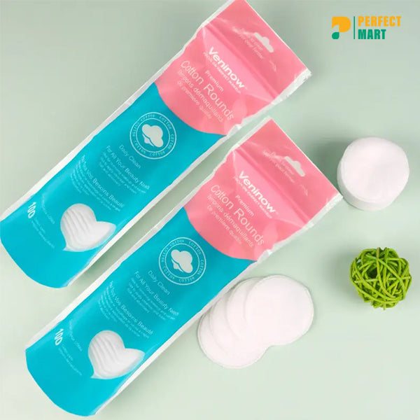Veninow Cotton Wool Pads - 100ps