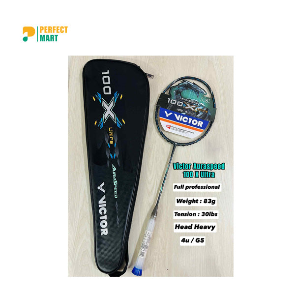 Victor AuraSpeed 100X (ARS-100X) Ultra Badminton Racket