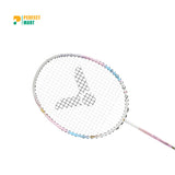 Victor Auraspeed 77F I Unstrung Badminton Racket [Pink]