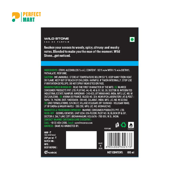 Wild Stone - Forest Spice Premium Perfume - 100ml