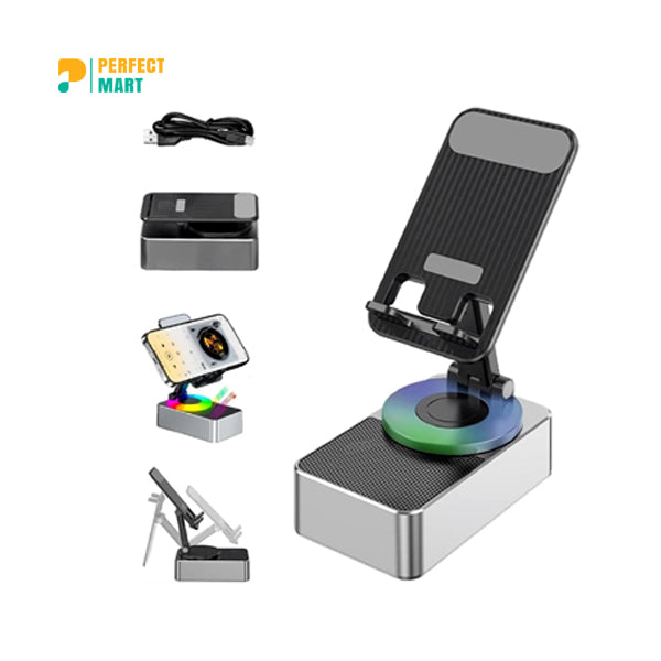 WYS-2301BT Better Bass Wireless Bluetooth Speaker with Foldable Mobile Holder