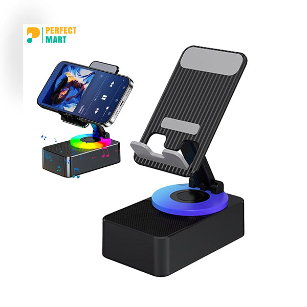 WYS-2301BT Better Bass Wireless Bluetooth Speaker with Foldable Mobile Holder