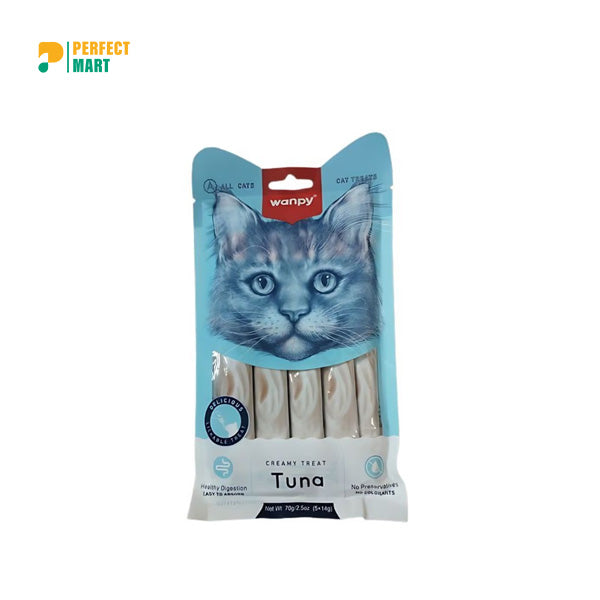Wanpy Creamy Treat Tuna (5x14g) 70gm