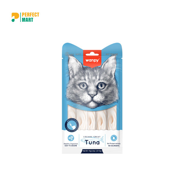 Wanpy Creamy Treats for Cats Tuna 70g