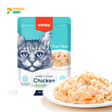Wanpy Super Premium Cat Pouch Chicken & Cod Fish 85g