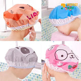 Waterproof Female Shower Cap For Bath (Any Design) -1 Pcs