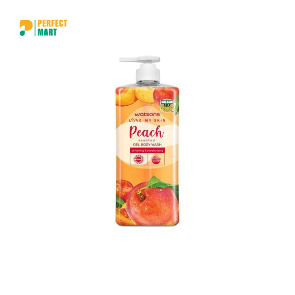Watsons Peach Softening And Moistu.Gel Body Wash Pump 700 ml