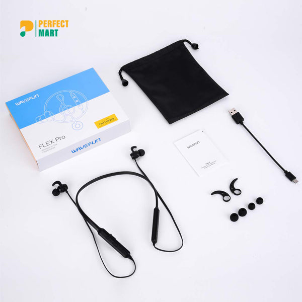 Wavefun Flex Pro Bluetooth 5.0 Earphone Fast Charging