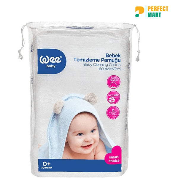 Wee Baby - Baby Cleaning Cotton (60pcs)