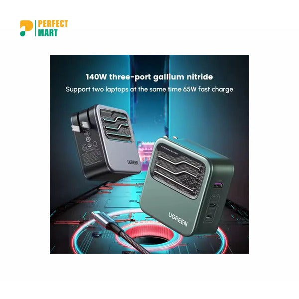 UGREEN Nexode 140W USB C GaN iPhone Charger-3 Ports Wall Charger CD289 (35810)