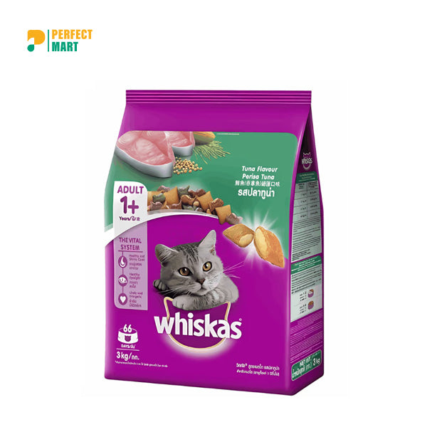 Whiskas Adult Cat Food Tuna 3kg