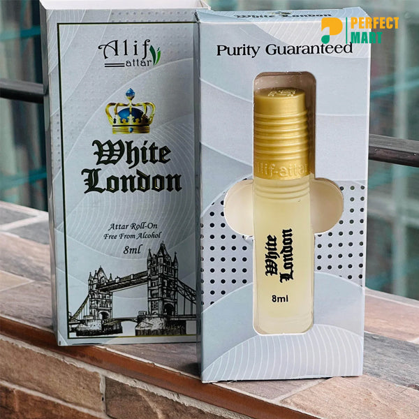 Alif White London Attar - 8 ml