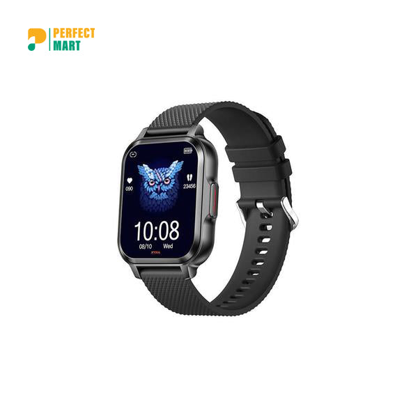 XTRA Active S8 2.01 Inch IPS Display Bluetooth Calling Smart Watch - Black