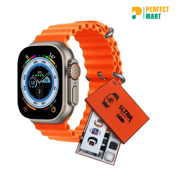 Y80 Ultra Smartwatch With 8 Strap