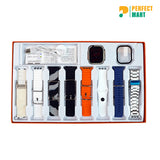Y80 Ultra Smartwatch With 8 Strap