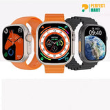 Y80 Ultra Smartwatch With 8 Strap