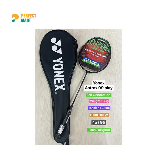 Yonex Astrox 99 Play Black Green (3rd Gen) Racket